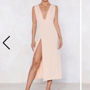 Nasty gal midi dress